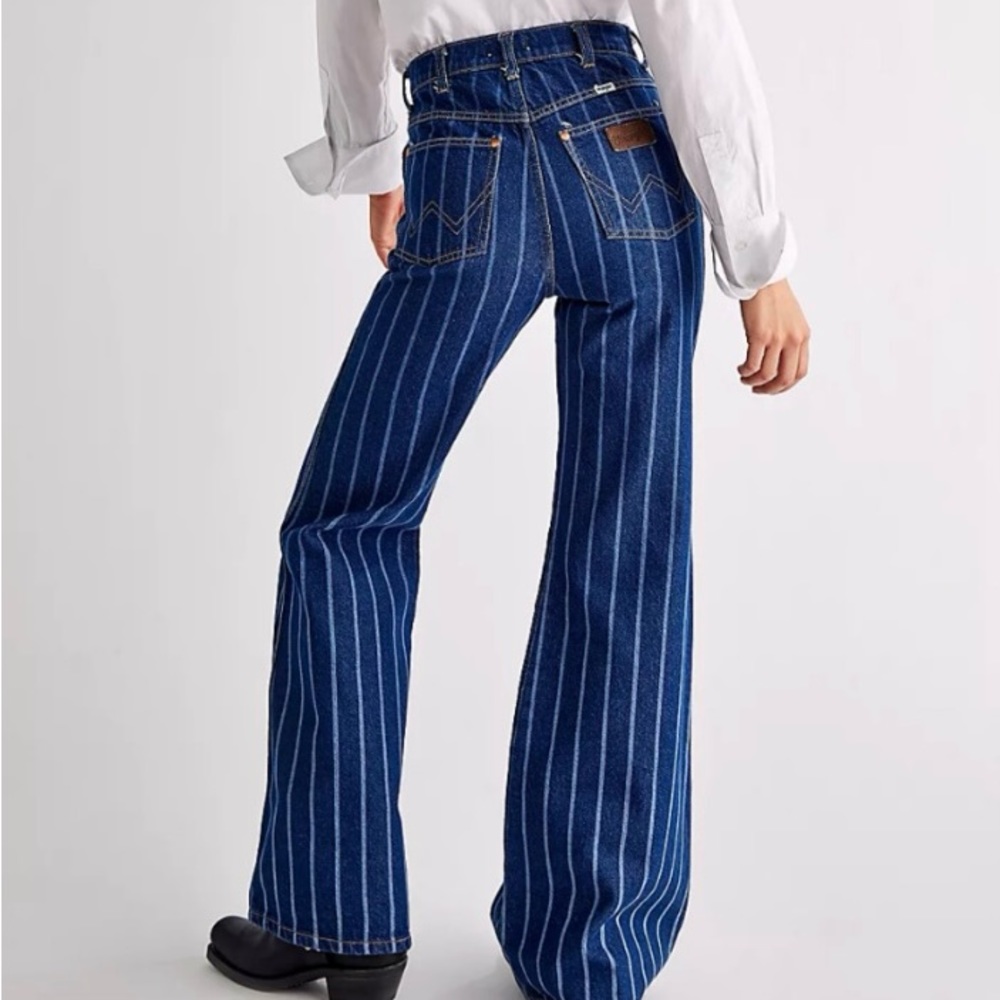 Wrangler X free people jeans high rise flarewander jeans